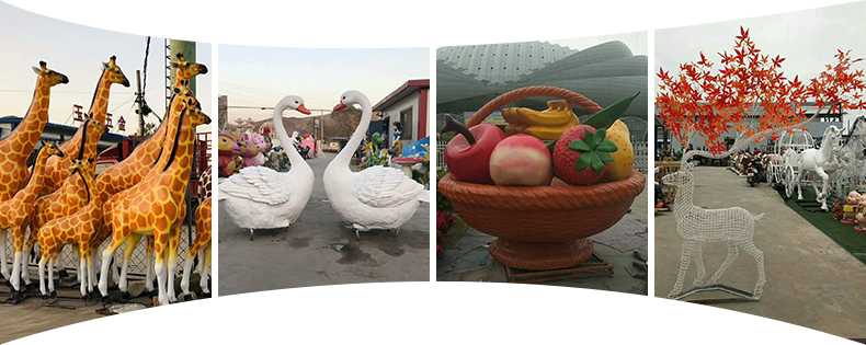 仿真景觀擺件，卡通景觀雕塑