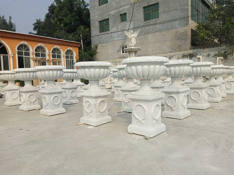 景觀雕塑花盆，定制景觀花盆廠家