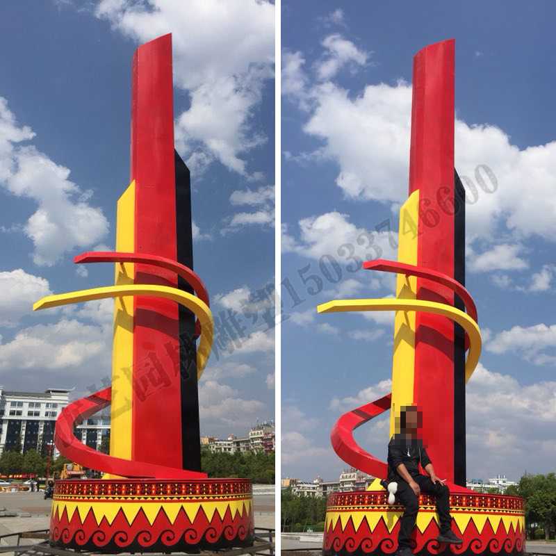 城市廣場雕塑，大型廣場雕塑