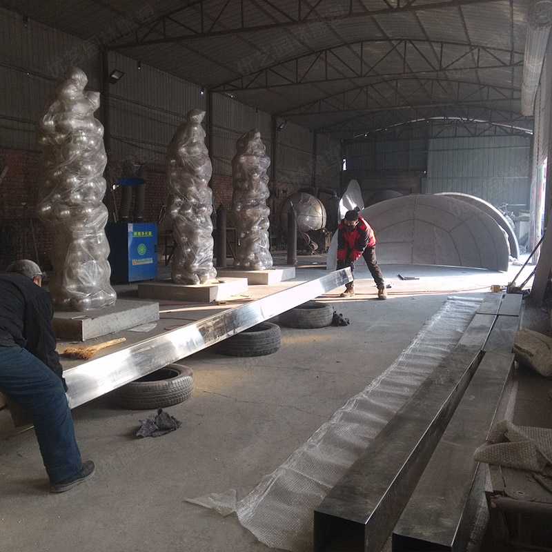 不銹鋼雕塑廠家，不銹鋼雕塑工廠